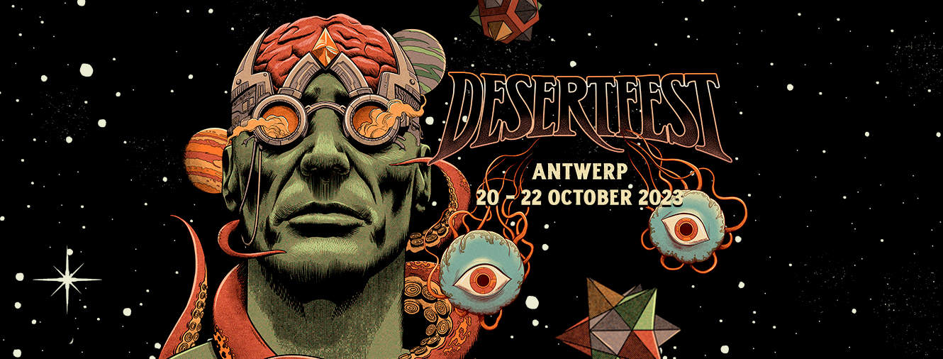 Belle Affiche En Perspective Pour Le DesertFest Antwerp Mad Breizh