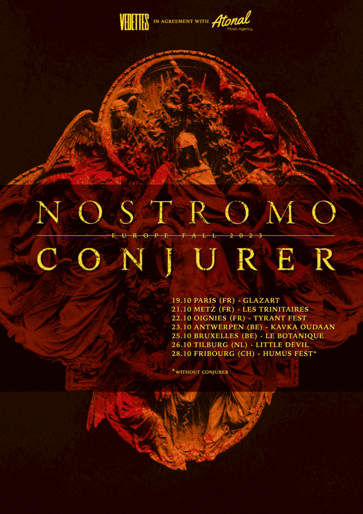 NOSTROMO en tournée avec Conjurer cet automne