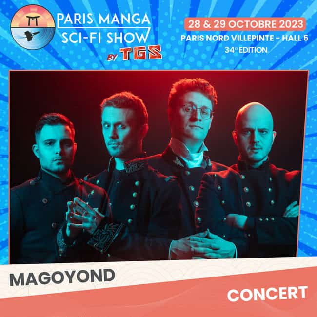 MAGOYOND EN CONCERT À PARIS MANGA POUR HALLOWEEN 2023