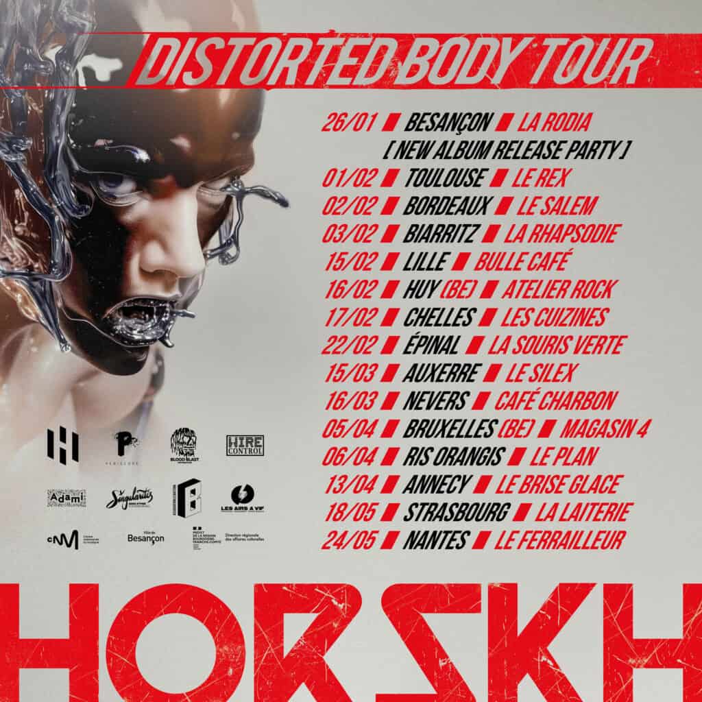 HORSKH : les dates du Distorted Body Tour !