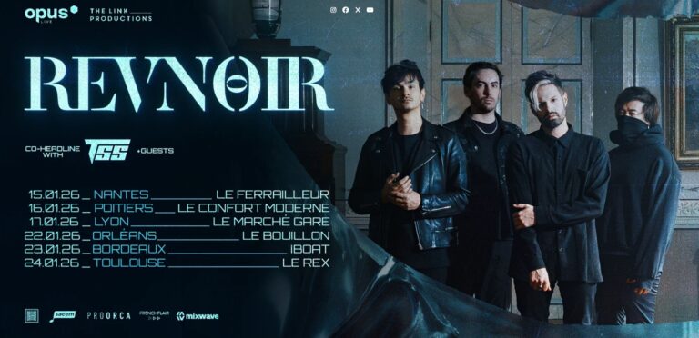 REVNOIR - TOURNEE 2026 ET SORTIE EP