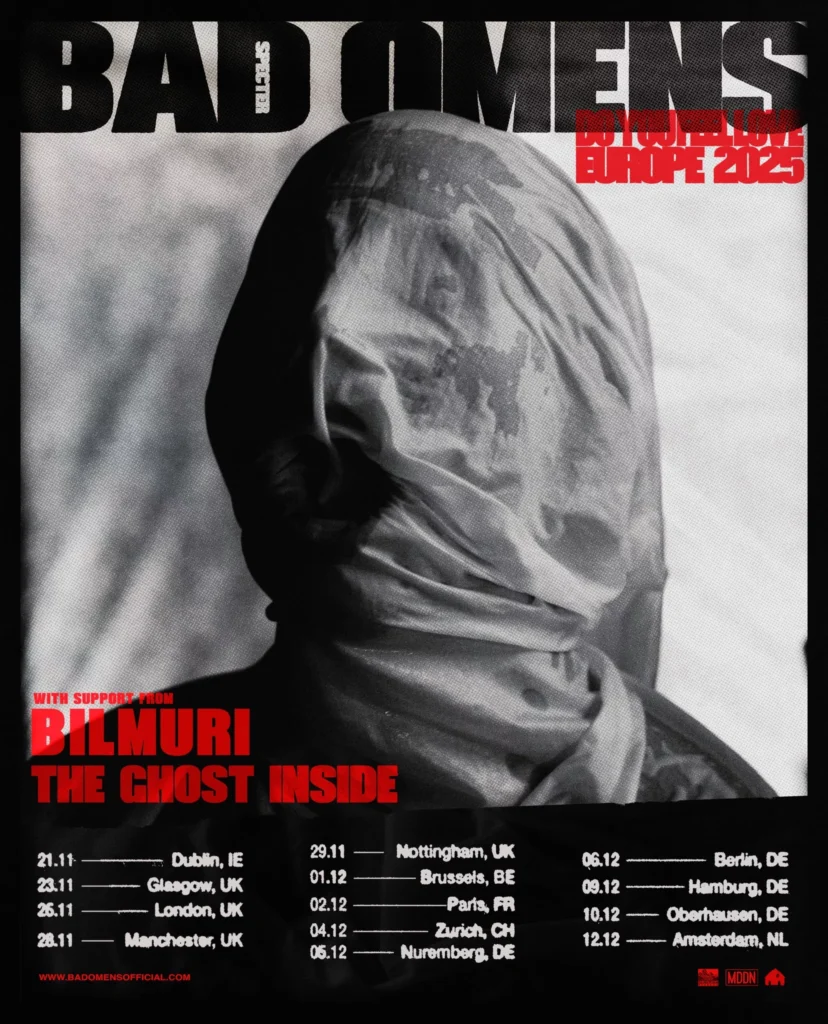 BAD OMENS - Do You Feel Love Europe Tour 2025