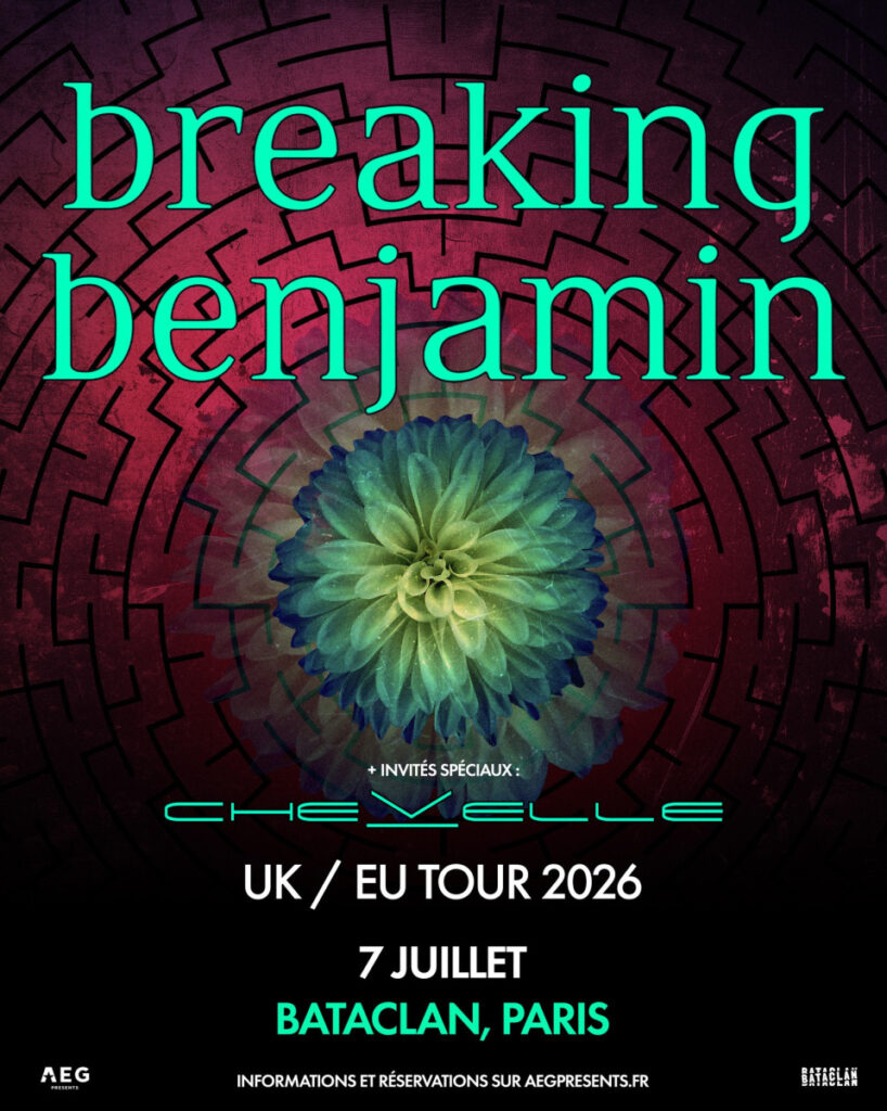 BREAKING BENJAMIN : DU RÊVE À LA RÉALITE