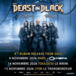 BEAST IN BLACK annonce sa tournée Française