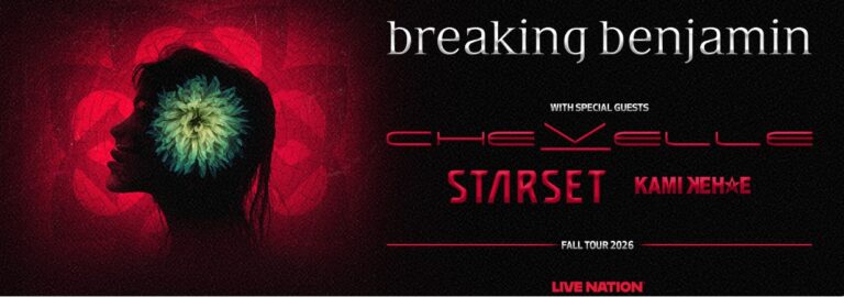 BREAKING BENJAMIN EN TOURNEE AVEC STARSET