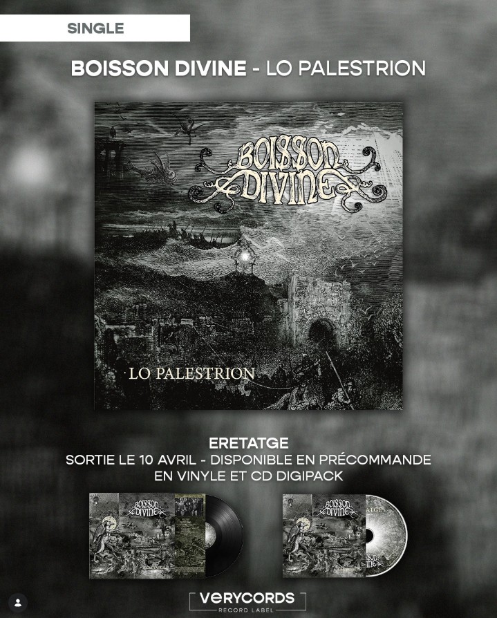 "LO PALESTRION", NOUVEAU SINGLE DE BOISSON DIVINE