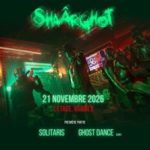 La tempête Indus débarque à Rennes : Shaârghot, Solitaris et Ghost Dance à l&rsquo;Étage le 21 novembre 2026 !
